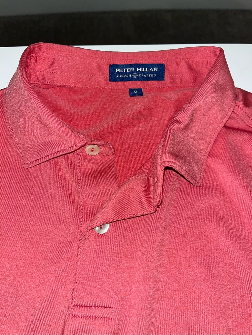 Lot of 4 Peter Millar Summer Comfort Fabric Golf Polo M all Crown Crafted Models - Picture 7 of 8